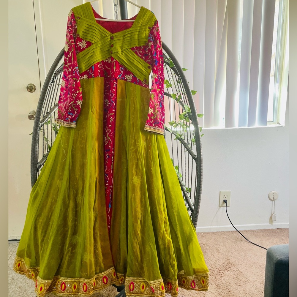 Pakistani designer wedding dress